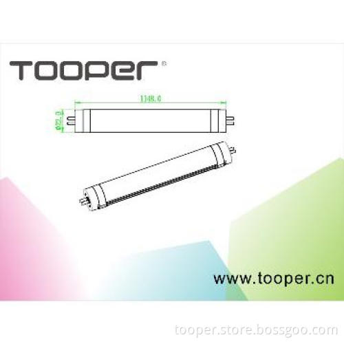 16W SMD3014 T5.7 LED Tube Certificate Lamp